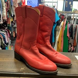 Justin boots red! Size 6R!
